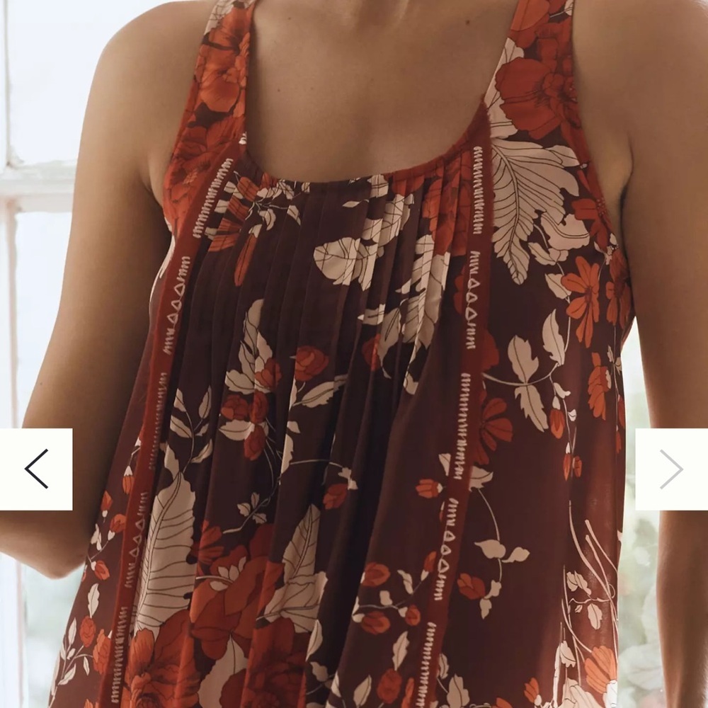 Anthropology Tiny Moonrise Ruffled dress.  NWT SZ S - Picture 10 of 10